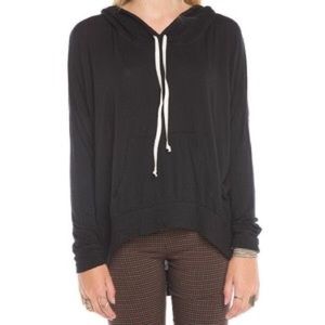 Brandy Melville Layla gray soft hoodie sweatshirt